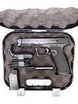 Used Custom Glock 19 Gen 5 – Nomad 9F Frame, Agency Slide, Upgraded Barrel, 3 Mags