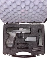 Used HK P30SK V1 9mm Subcompact Pistol – DA/SA, Night Sights, 10+1/13+1 Mags Included