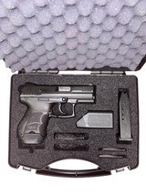 Used HK P30SK V1 9mm Subcompact Pistol – DA/SA, Night Sights, 10+1/13+1 Mags Included