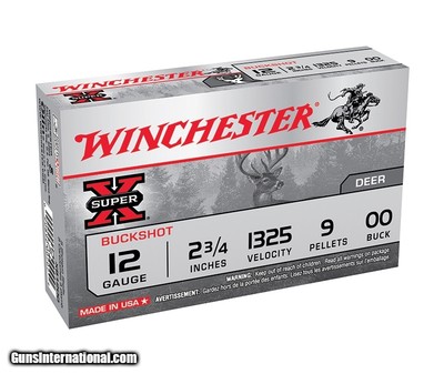 Winchester Super-X 12 GA Ammo 2-3/4