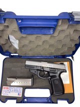 Used Smith & Wesson SW9VE 9mm – Stainless Slide, 16+1, Crimson Trace Laser Grip