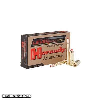 Hornady LEVERevolution 25-35 Win Ammo 110 grain FTX Case of 200 Rounds 8277