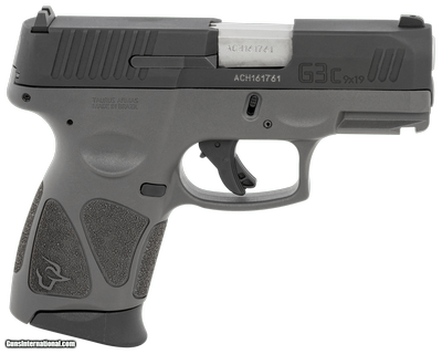 Taurus G3C 9mm Grey 12 Round Capacity 1-G3C931G