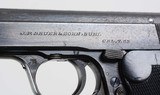 Nazi Police marked 38H. JP Sauer & Sohn, Suhl 7.65