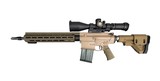 Used HK Heckler & Koch MR762A1 LRP III 7.62x51mm FDE Nightforce ATACR 81000499 - 2 of 2