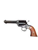 Used Ruger New Bearcat .22 LR Revolver – Blued Finish, Engraved Cylinder, Rosewood Grips - 2 of 7