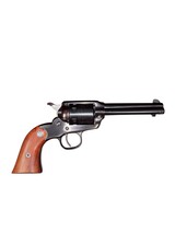 Used Ruger New Bearcat .22 LR Revolver – Blued Finish, Engraved Cylinder, Rosewood Grips - 1 of 7