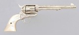 Factory Engraved Colt Third Generation Single Action Army Revolver - 2 of 2