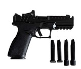 Springfield Echelon Comp 9mm Gear Up W/ Crimson Trace Red Dot 5- Mags EC9459B-U-COMP-GU25
