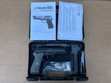Beretta 92G Centurion Tactical Wilson Combat 9mm – G10 Grips, Decocker-Only, Made in USA - 1 of 7