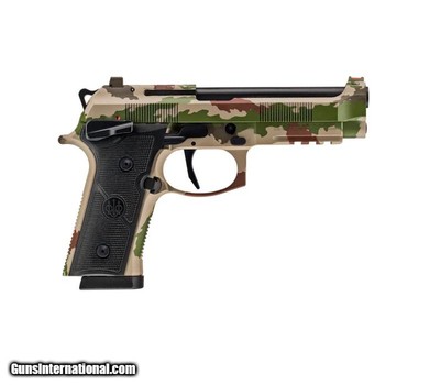 Beretta 92XI Combat Series 9mm Vegetato Camo Optics Ready SPEC0742A18