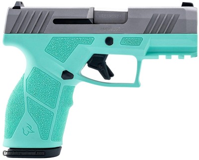 Taurus GX2 9mm Cyan / Silver Slide 13 Round Capacity 1-GX2939C