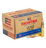 Hornady Frontier XM193 5.56 Nato 55 Grain FMJ 3240 FPS 500 Round Case Ammo FR2005 - 1 of 1