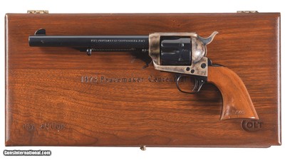 Colt Peacemaker Centennial Commemorative Frontier Six Shooter .45 LC – 7½