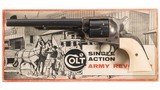 Colt Second Generation Single Action Army Revolver – .45 LC, Blue & Casehardened Finish, Stagecoach Box - 1 of 1