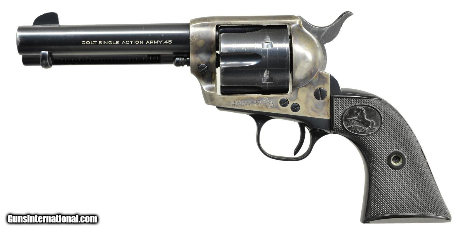 Colt Second Generation Single Action Army Revolver – .45 Colt, 4 3/4 ...