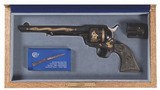Gold Highlighted Colt Rusty Nail Commemorative SAA Revolver 44/40 WCF 1981 - 1 of 1
