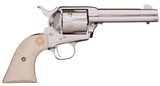 Pair Colt 3rd Gen Single Action Army Revolvers .45 LC – Nickel Finish, Custom Display Case - 3 of 3