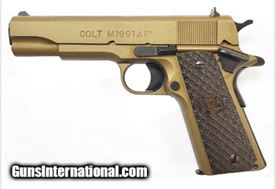 COLT 1911 M1991A1 TALO BRONZE .45 ACP PIS Burnt Bronze 2892059