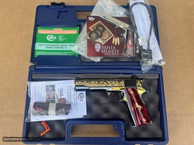 Colt 1911 Saint Series Santa Muerte 5