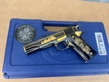 Colt 1911 Conquerors Series Alexander The Great 38 Super Engraved Limited Edition 1 of 200 - 3 of 9