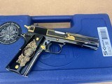 Colt 1911 Conquerors Series Alexander The Great 38 Super Engraved Limited Edition 1 of 200 - 8 of 9