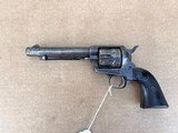 Antique Colt Single Action Army – .38 WCF, 4.75” Barrel, Black Powder Frame, 1st Gen - 1 of 7
