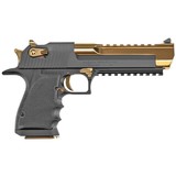 Magnum Research Desert Eagle 50AE MK L6 Black & Gold DE50BATG - 1 of 1