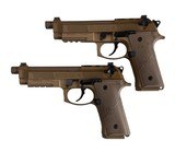 (1) One Beretta M9A4 M9A4G FDE 9MM G Decocker 18+1 TB OR NS Y Model Grade 3 JS92M9A4GM - 2 of 3