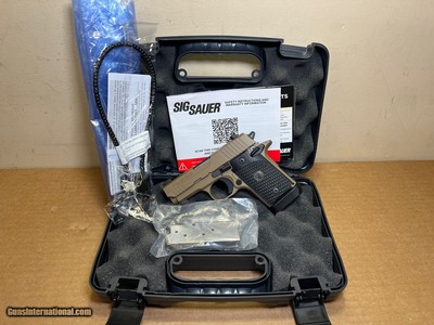 Used Sig Sauer P938 Emperor Scorpion 938-9-ESCPN-AMBI Only 1 Available