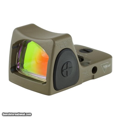 Trijicon RMR Type 2 Adjustable 3.25 MOA Flat Dark Earth FDE Finish Red Dot Sight 700696