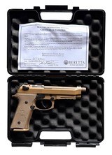 Beretta M9A4 M9A4G FDE 9MM G Decocker 18+1 TB OR NS Y Model Grade 1 JS92M9A4GM - 3 of 3