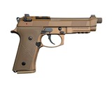 Beretta M9A4 M9A4G FDE 9MM G Decocker 18+1 TB OR NS Y Model Grade 1 JS92M9A4GM-1 - 1 of 3