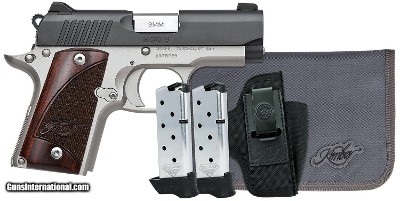 Kimber Micro9 9mm Two Tone RTC Bundle Micro W/ 2 Magazines & Hoster 3300251