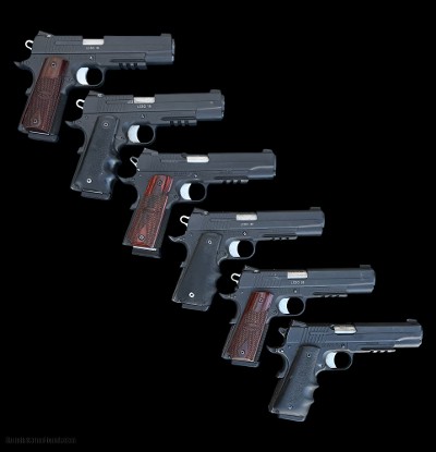 (1) One Sig Sauer 1911 45 ACP Police Trade 5