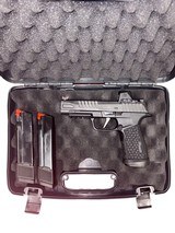 Used SIG Sauer P365 XMacro Comp Romeo-X – 9mm, Optic Ready w/ Red Dot, 2 Mags, 4.3” Barrel - 1 of 8
