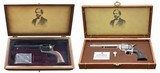 Matched Colt Centennial SAA Pair – “Peacemaker” & “Frontier Six Shooter” .45 LC & .44-40, Display Cased (1973)