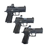 (1) One Police Trade Sig Sauer P320 9mm W/ Romeo1 Pro 2- Magazines 320 - 1 of 3