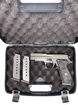 Used SIG Sauer P220 Legion SAO .45 ACP – X-Ray Sights, G10 Grips, 3 Mags, Factory Case