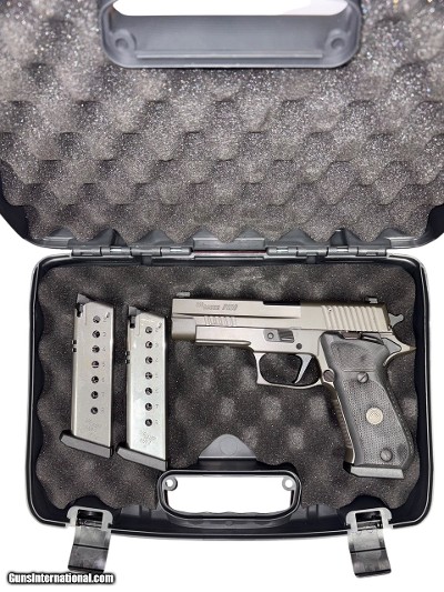 Used SIG Sauer P220 Legion SAO .45 ACP – X-Ray Sights, G10 Grips, 3 Mags, Factory Case