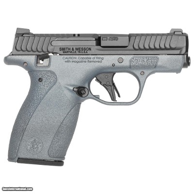 Smith & Wesson M&P Bodyguard 2.0 380 ACP Titan Blue Thumb Safety 12 Round Capacity 14539