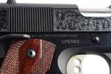 Engraved Colt Government 1911
.45 ACP, Gold Inlay Scrollwork Factory Box - 4 of 4