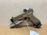 Custom Glock 19X – RMR, SureFire X300U, Stippled Grip, FDE Tactical Setup - 1 of 6
