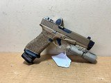 Custom Glock 19X – RMR, SureFire X300U, Stippled Grip, FDE Tactical Setup - 5 of 6