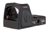Trijicon 3100002 RMRcc Matte Black 18.7x12.8mm 6.5 MOA Red LED Dot Reticle