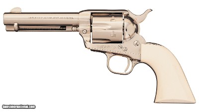 1979 Colt SAA .44 Special Single Action Army – 3rd Gen Nickel, 4.75