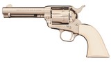 1979 Colt SAA .44 Special Single Action Army – 3rd Gen Nickel, 4.75