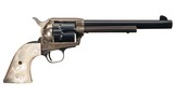 Colt Second Generation SAA Revolver – 7.5” .45 LC, Pearl Grips, Chernoff Inscribed - 2 of 9