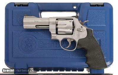 Smith & Wesson Model 610-3 Revolver – 10mm, Stainless Steel, 3 7/8” Barrel, Rubber Grip, With Case