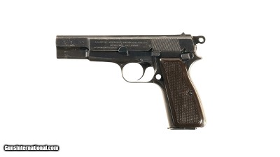 WWII Nazi-Occupation FN Hi Power – WaA140 Proofed, Matching Numbers, 9mm C&R